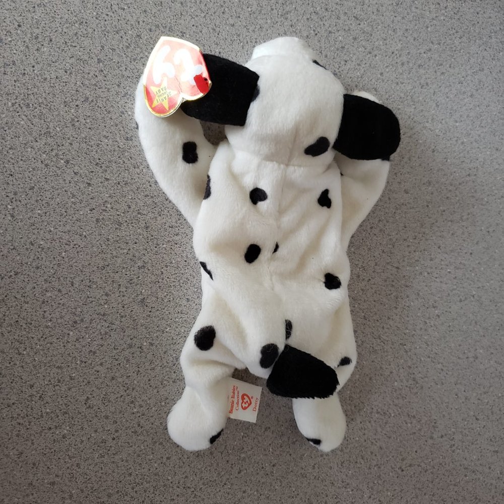 Ty Beanie Babies. Dotty the dalmatian. Style 4100 - Picture 8 of 9